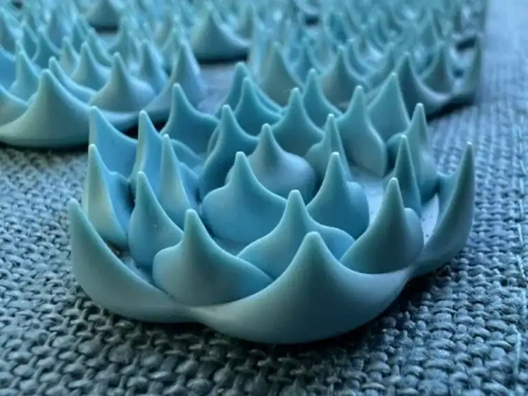 Acupressure mat spikes or needles