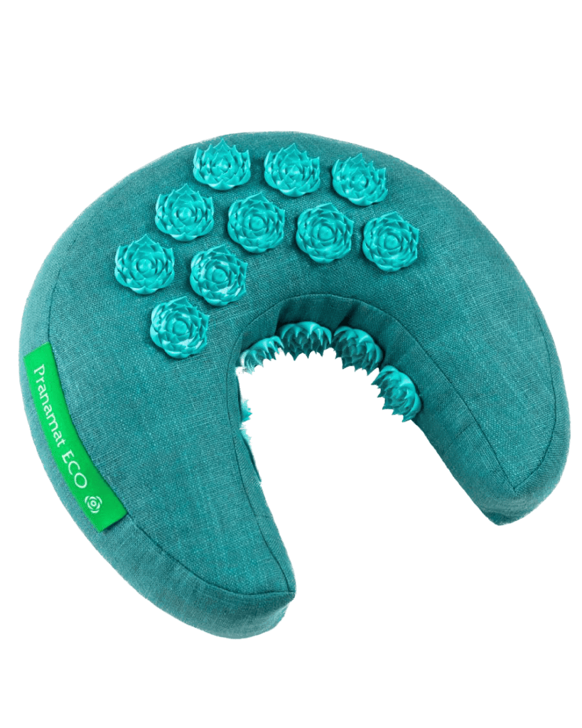 supportive acupressure neck pillow