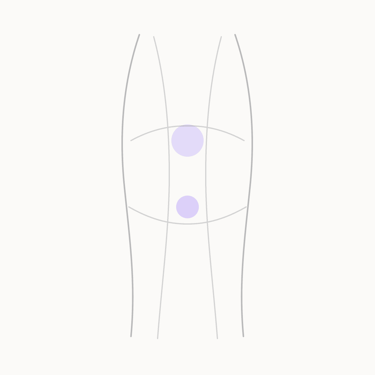 acupressure for athletes locator illustration