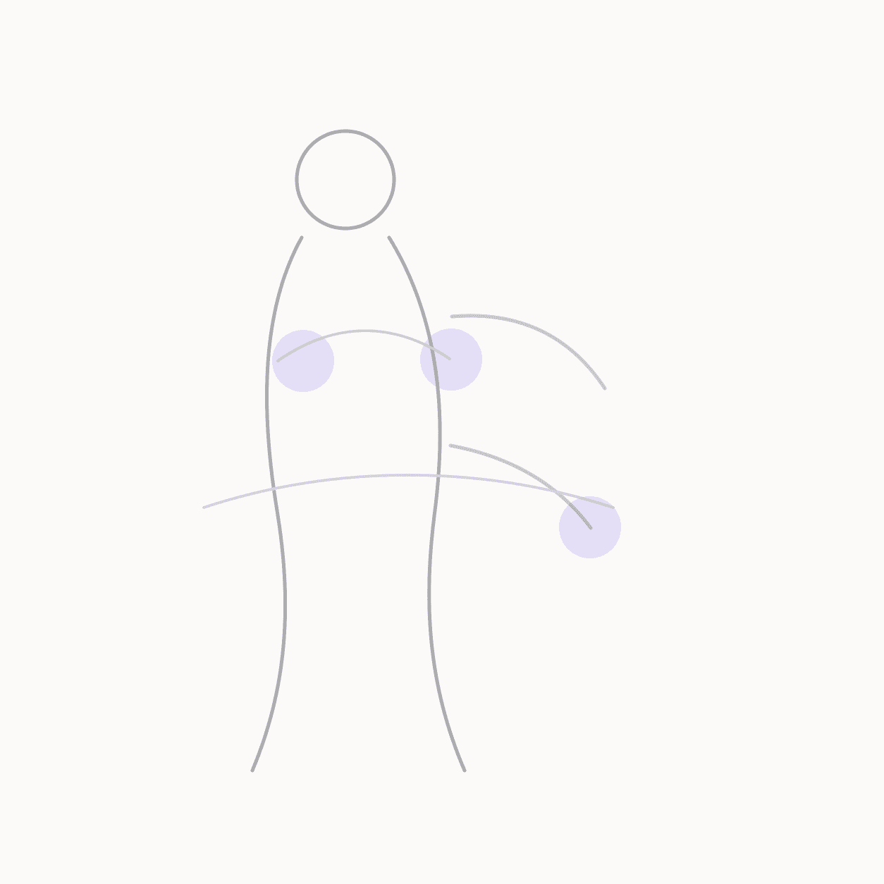acupressure for beginners locator illustration