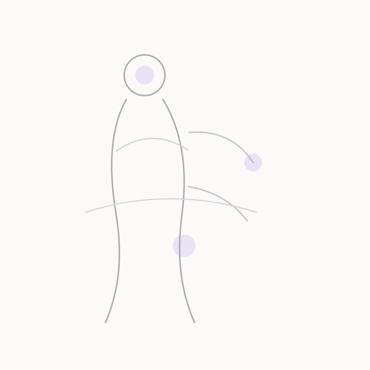 acupressure for kids locator illustration