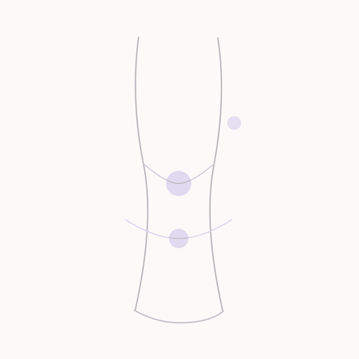 acupressure for typing pain locator illustration