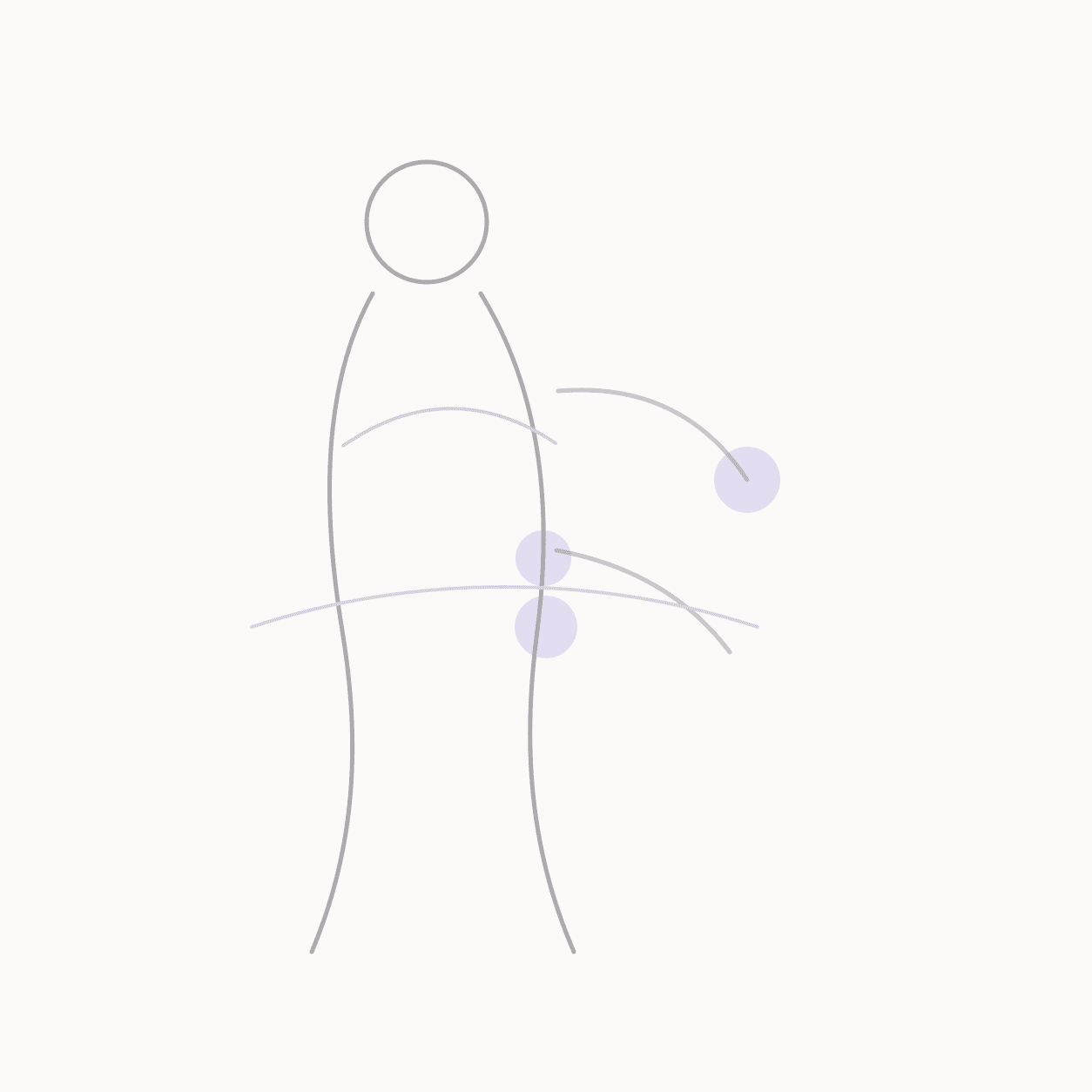 acupressure vs chiropractic locator illustration