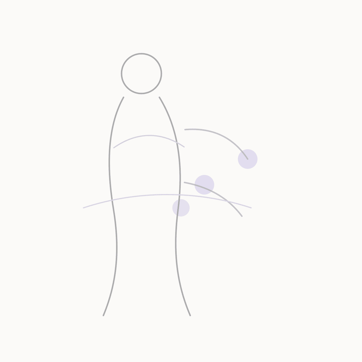 acupressure vs physical therapy locator illustration