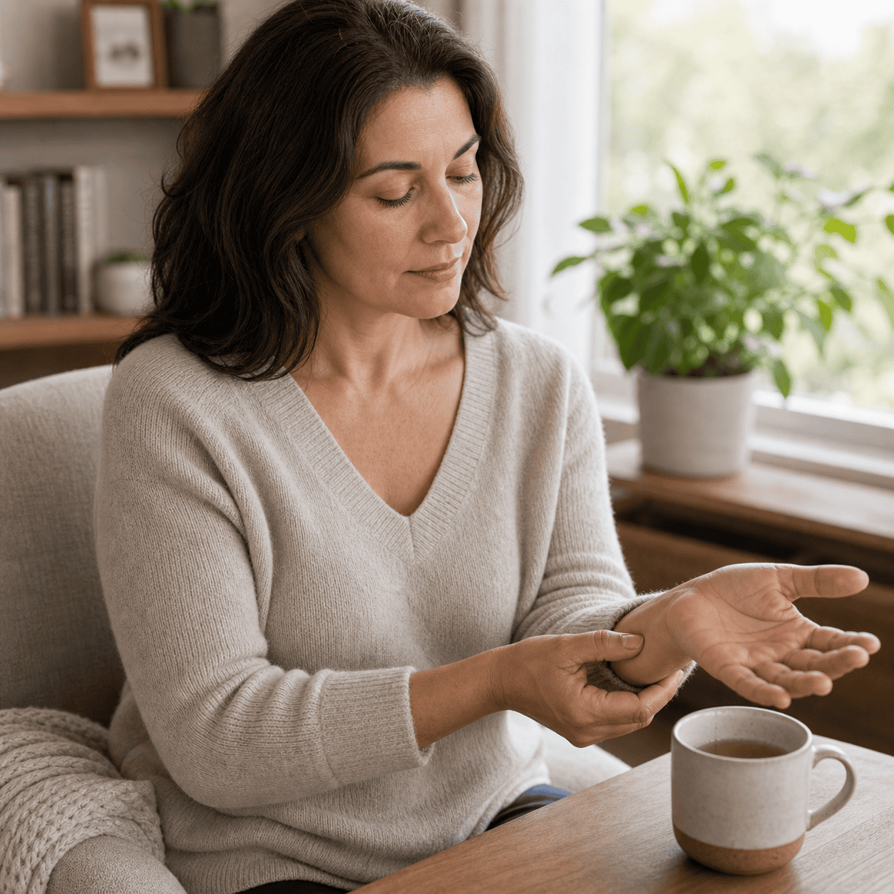 How Long Does Acupressure Take to Work? hero image how long does acupressure take to work lifestyle self-care scene