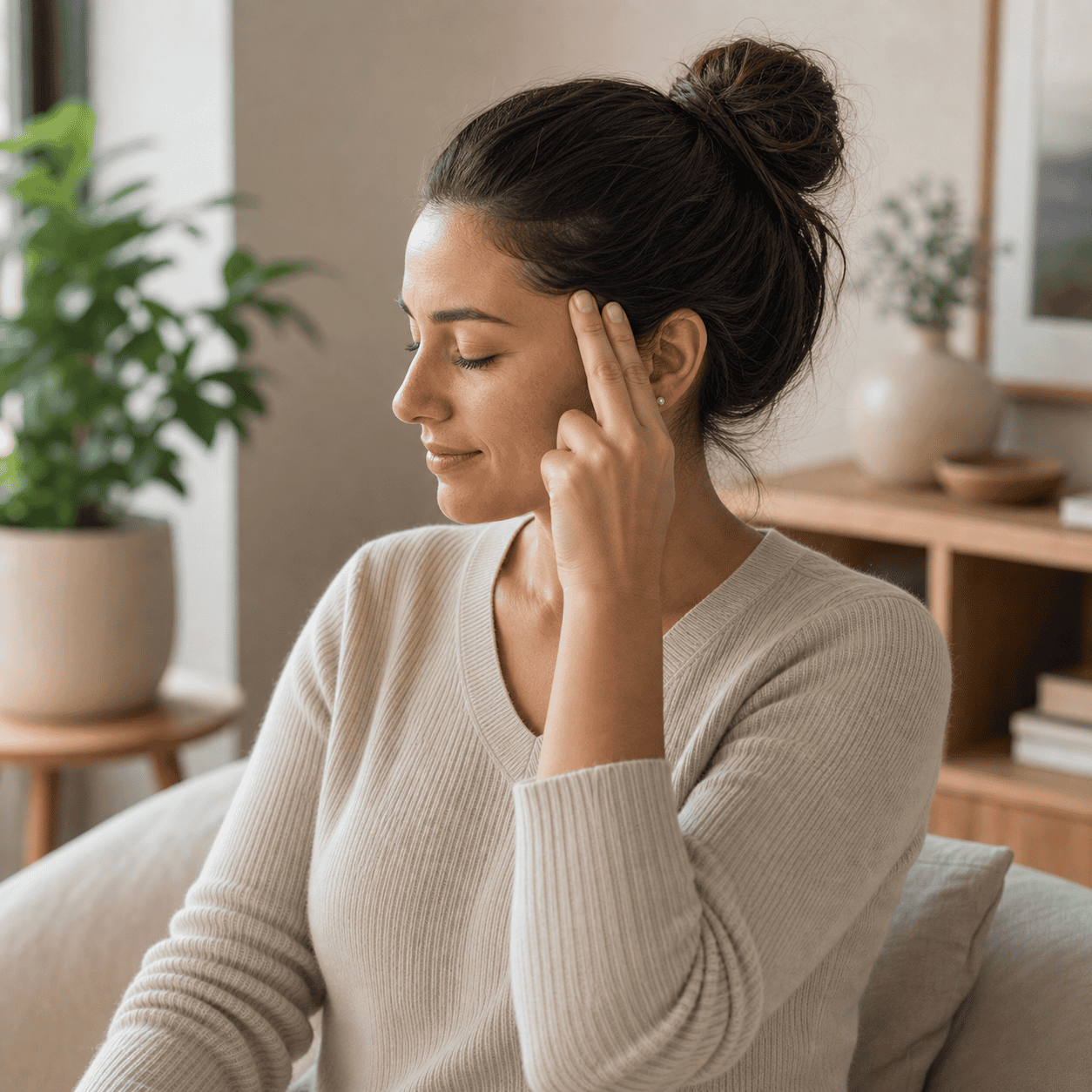 How to Find Acupressure Points on Your Body technique image how to find acupressure points practical self-care technique