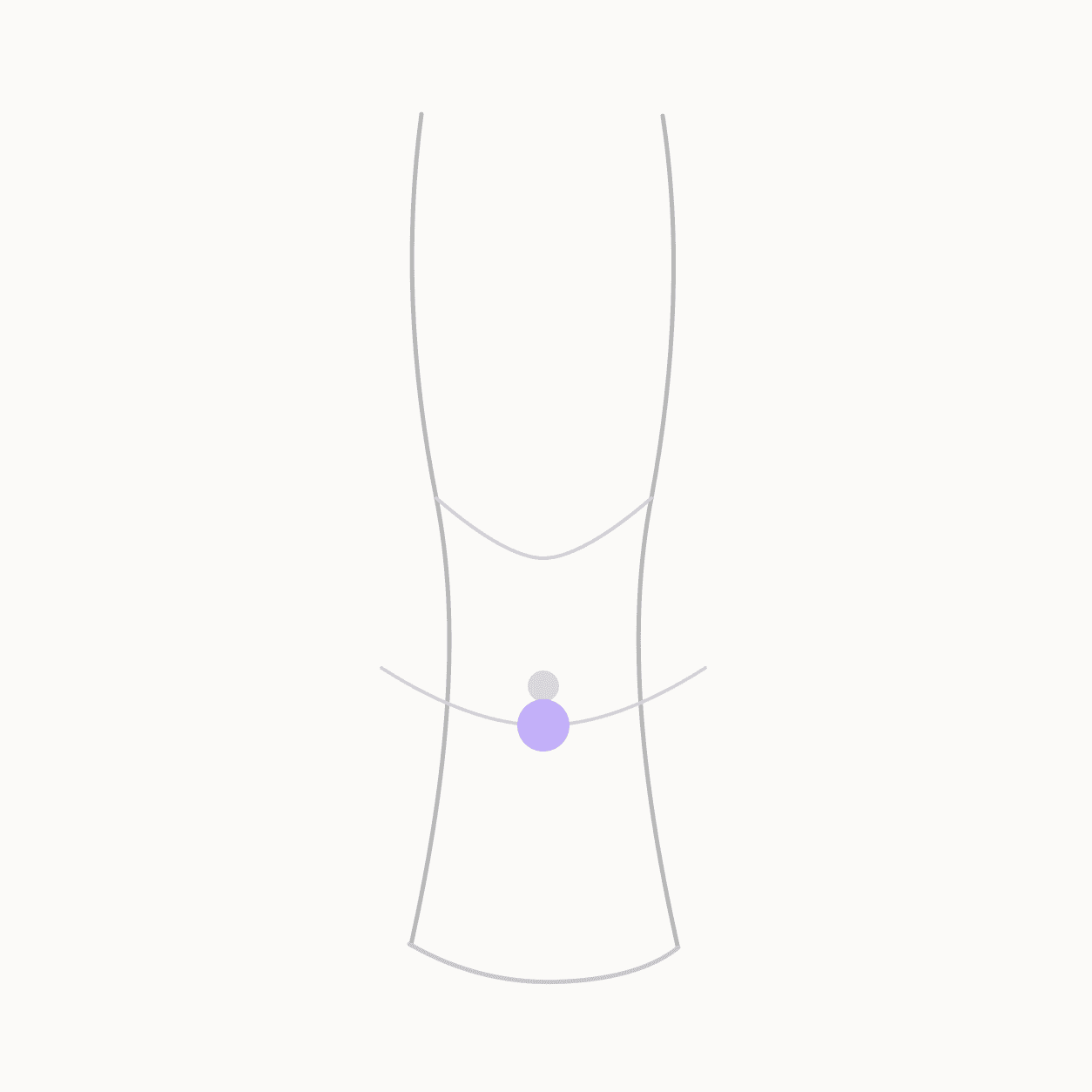 PC-8 Laogong anatomical location illustration Anatomical locator illustration showing PC-8 Laogong