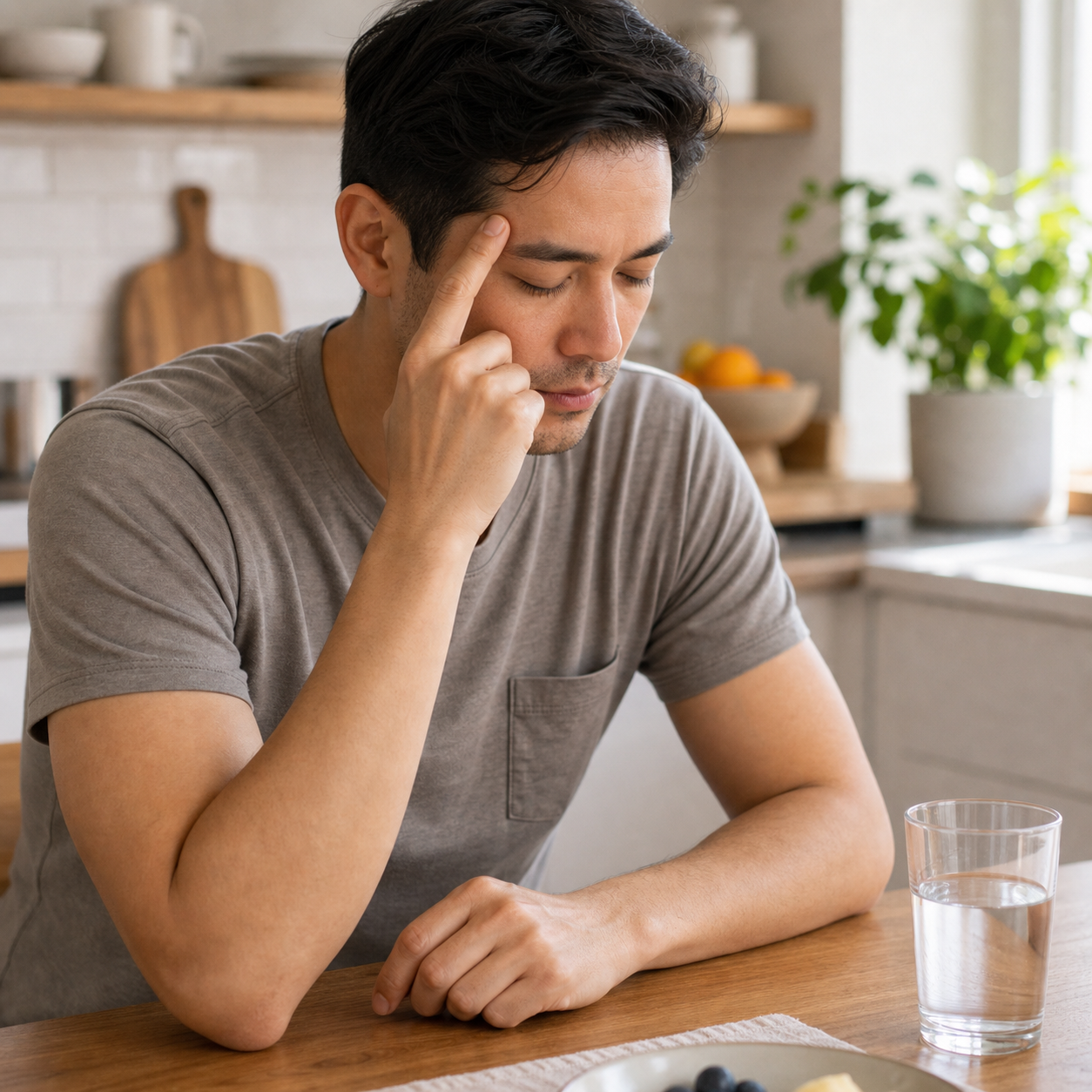 pressure points for hangover headache lifestyle self-care scene