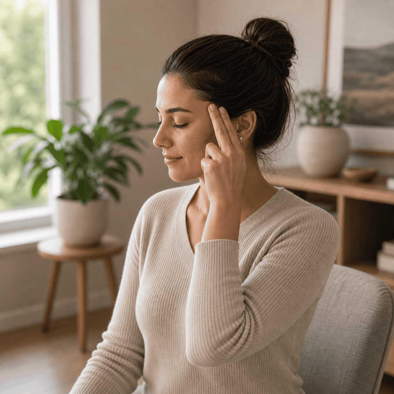 pressure points for jaw clenching practical self-care technique