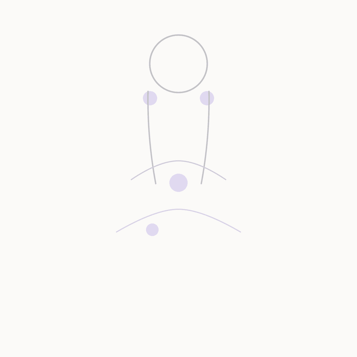pressure points for mucus drainage locator illustration