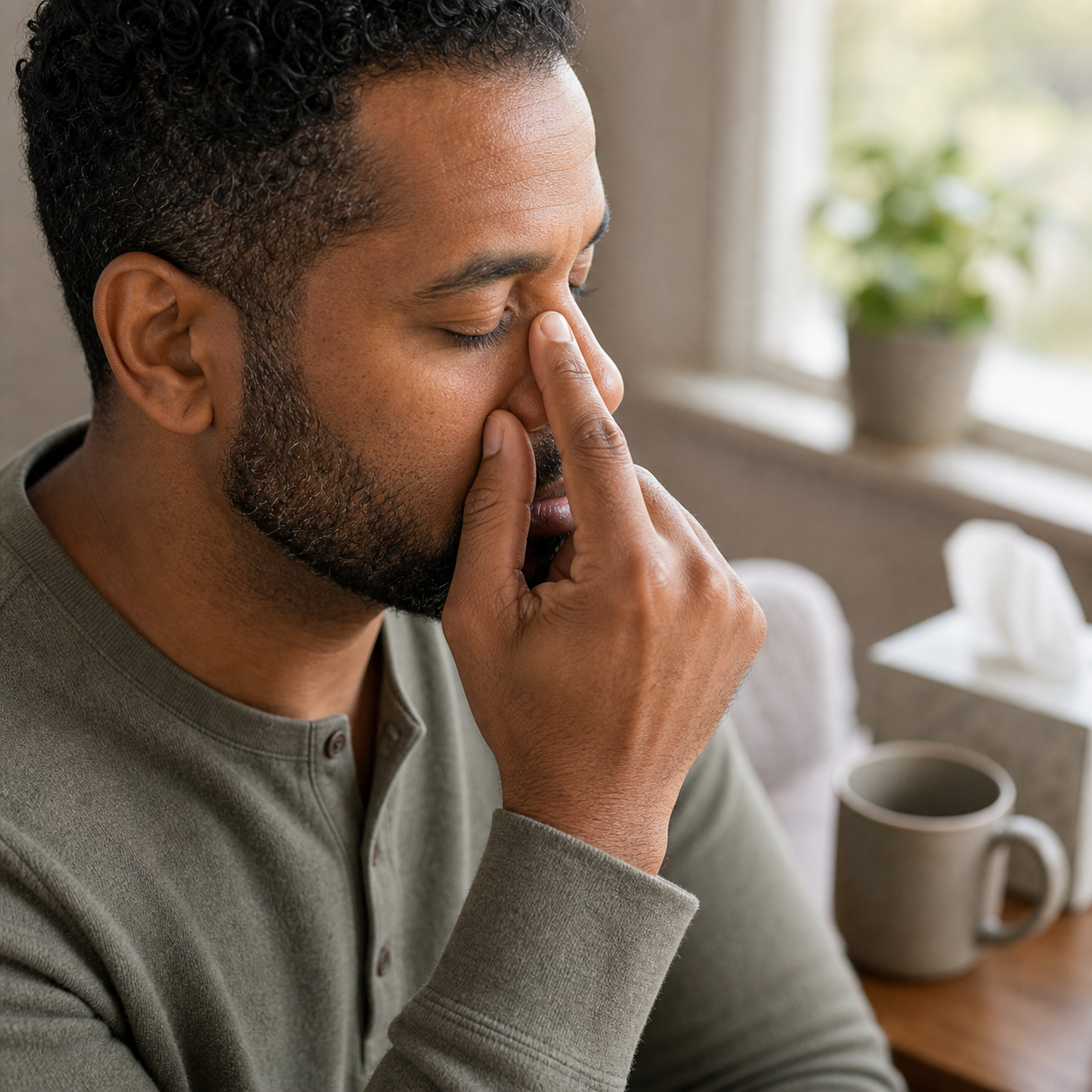 pressure points for postnasal drip practical self-care technique