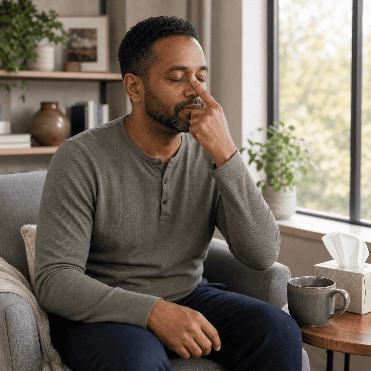 pressure points for postnasal drip lifestyle self-care scene