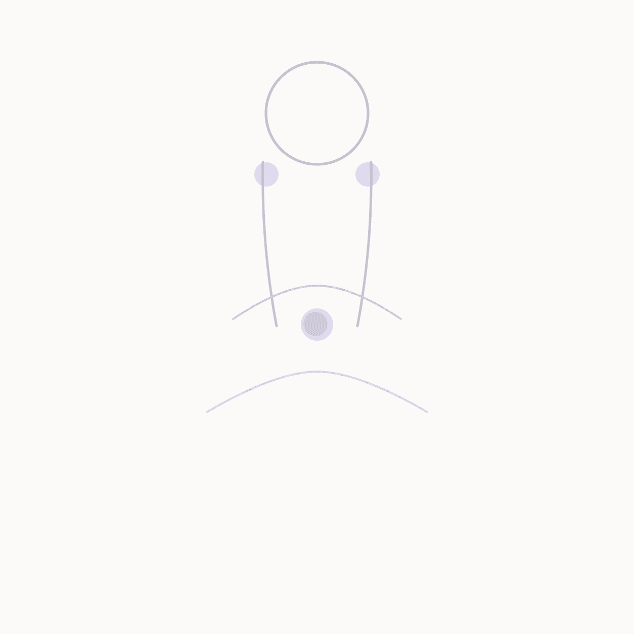 pressure points for sore throat cold locator illustration