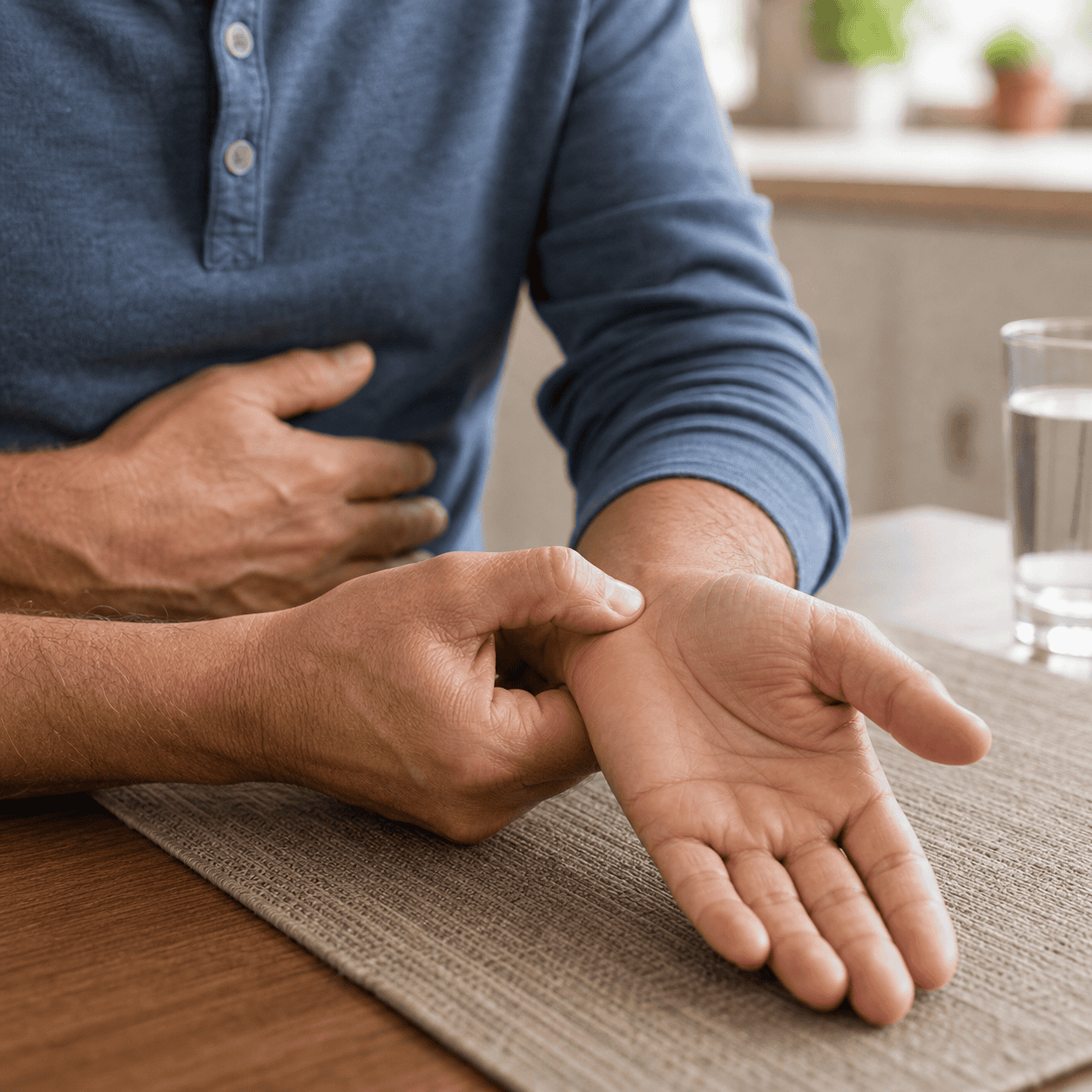 pressure points for stomach pain practical self-care technique
